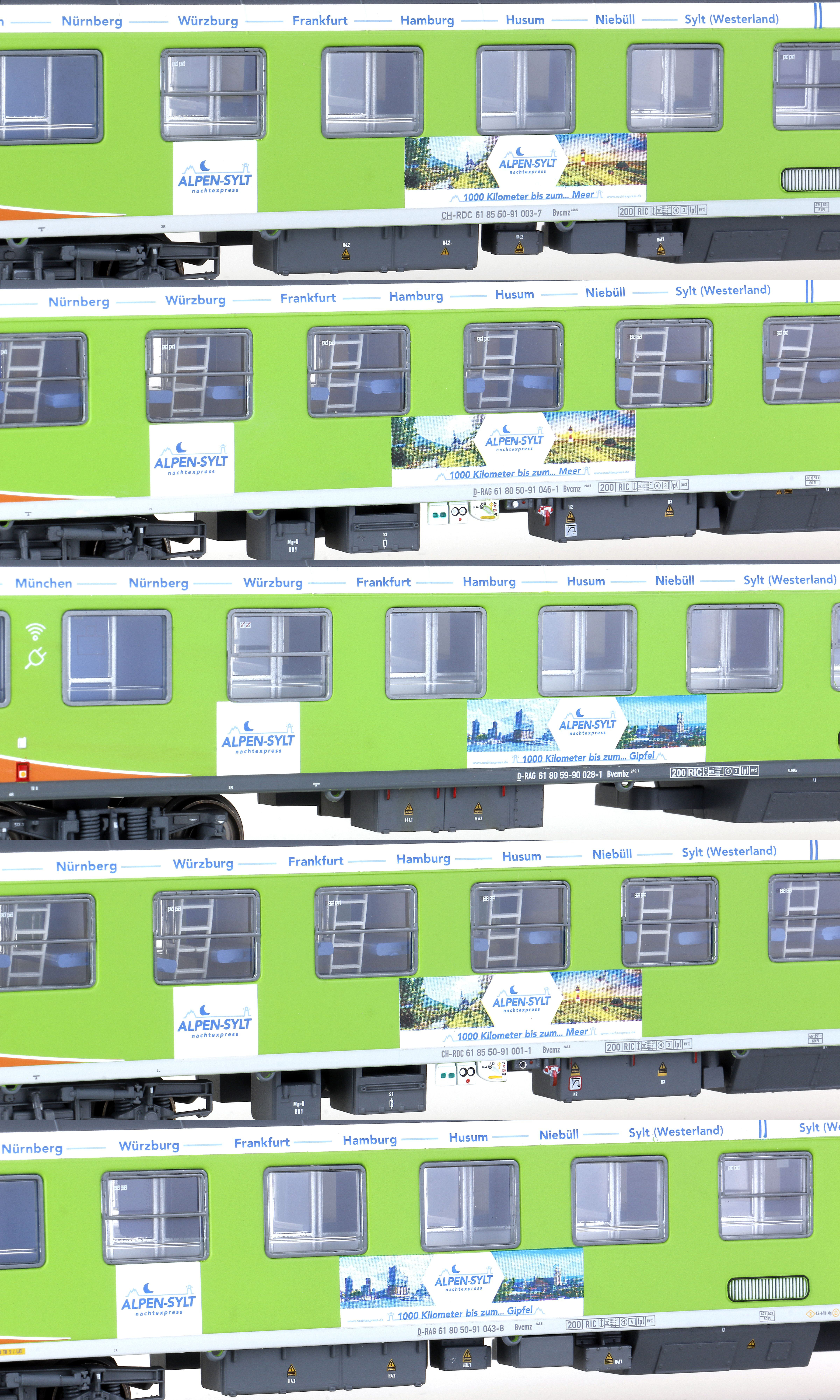 46034AC Alpen-Sylt Express Set 5-tlg Ep.6 AC