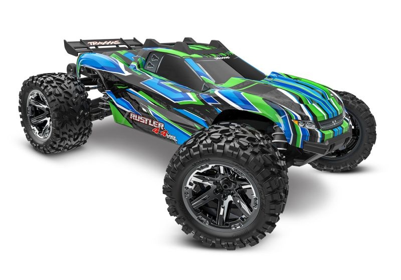 TRX67376-4-GRN Rustler 4x4 VXL HD grün 1/10 Stadium-Tr