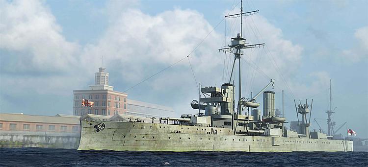 756706 HMS Dreadnought 1918