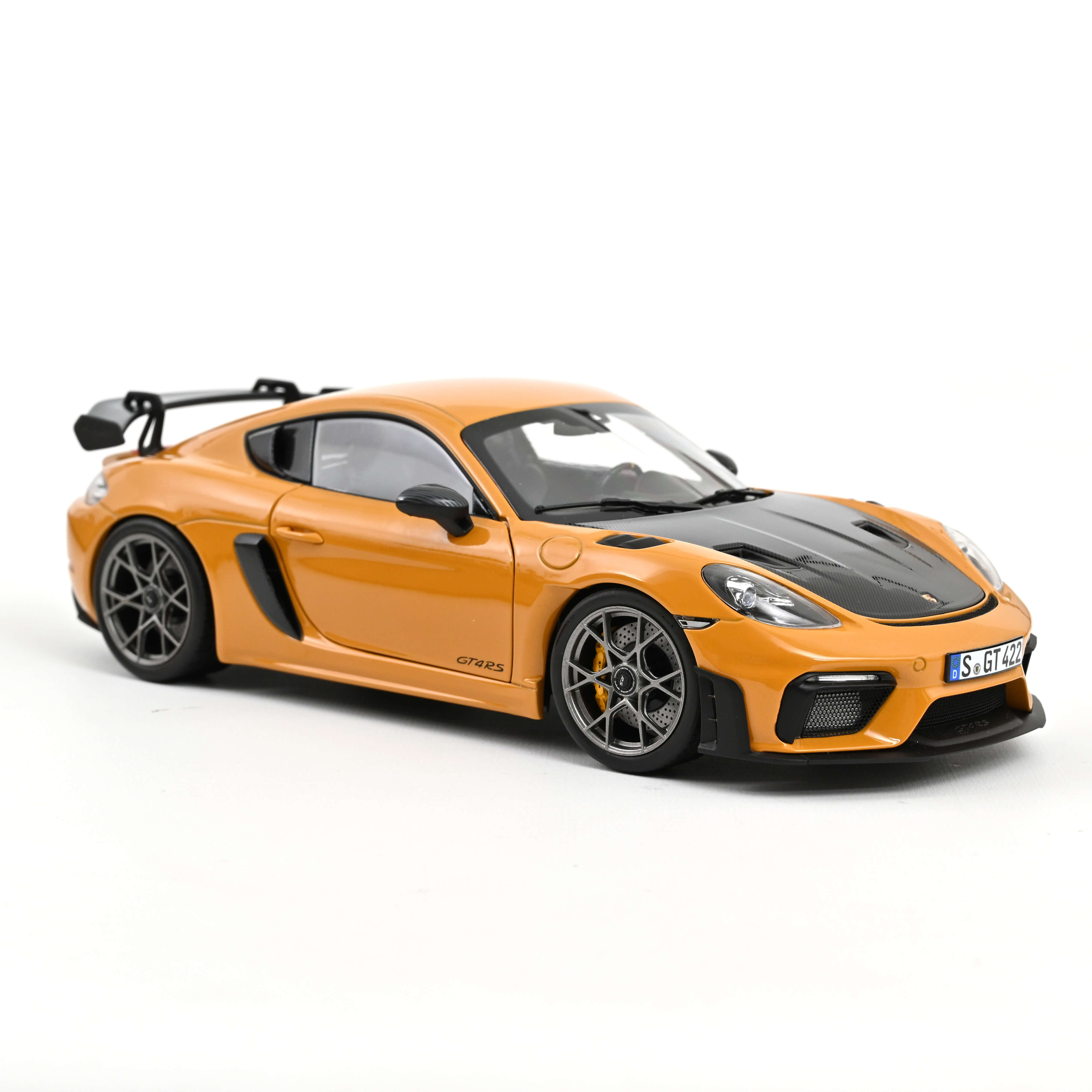 Norev 187252 Porsche Cayman GT4 RS w/Weissach yellow