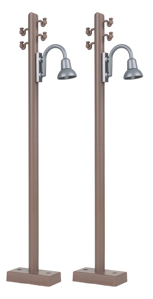333232 Holzmast mit Bogenleuchte, 2