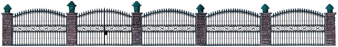550 Wrought Iron Fence Kit