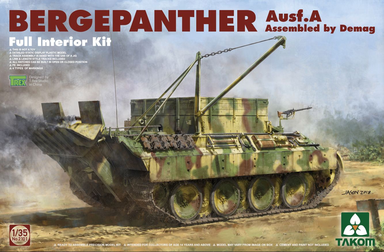 2101 Bergepanther Ausf. A - Full Interior Kit