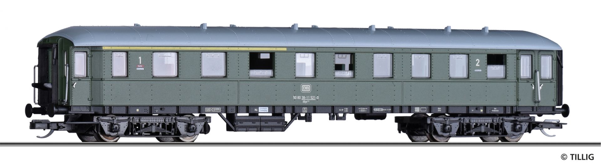 13356 DB Reisezugwagen 1./2.Kl. ABye 616 Ep.4