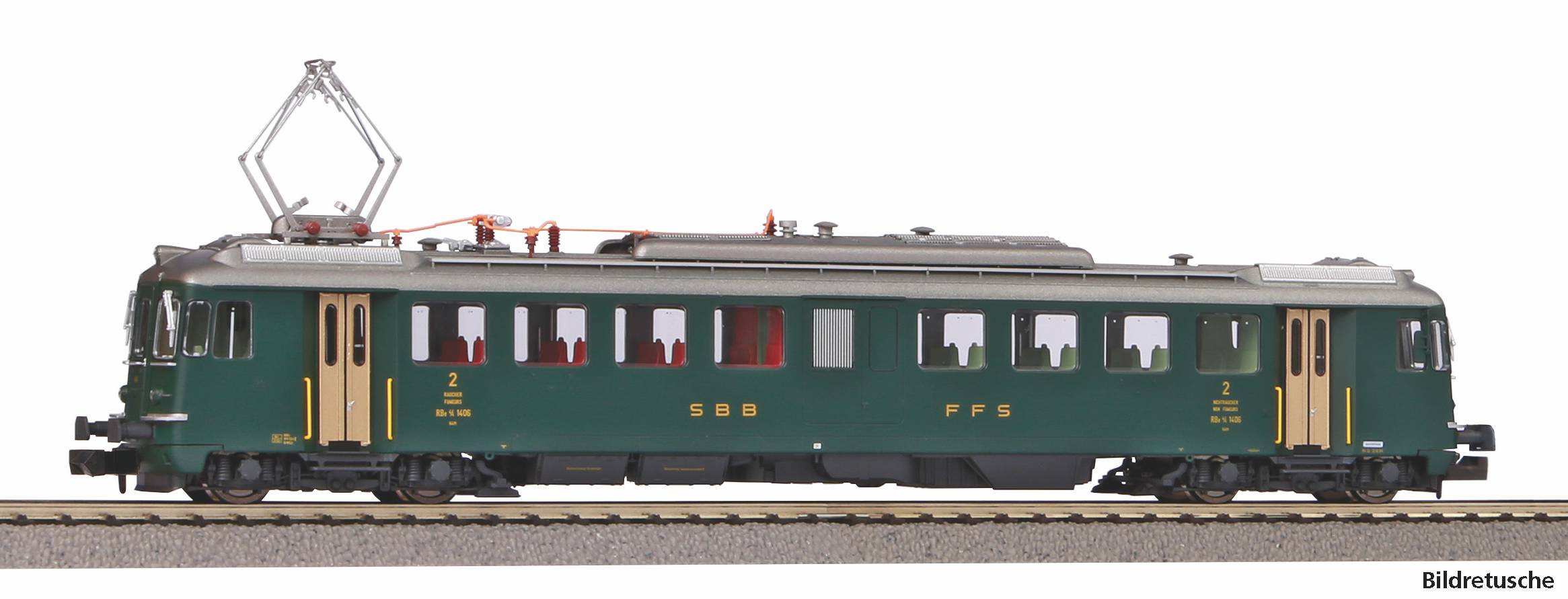 94152 SBB Triebwagen RBe 4/4 1406 Ep.4