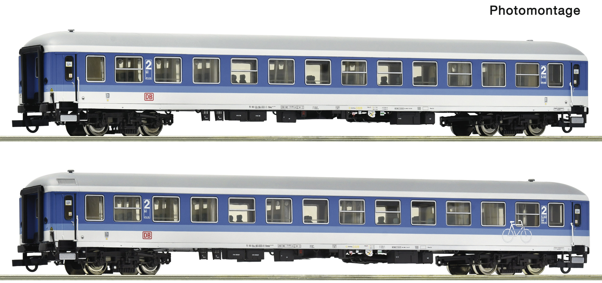 6200290 DB-AG Interregio-Wagen Set 2-tlg. Ep.5
