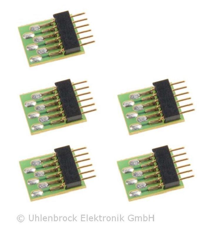 71641 Stecker 6-pol. NEM 651 5 St.