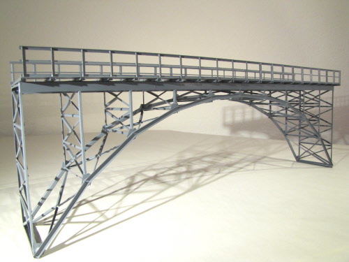 Hack HK060 Hochbogenbrücke 60cm, grau