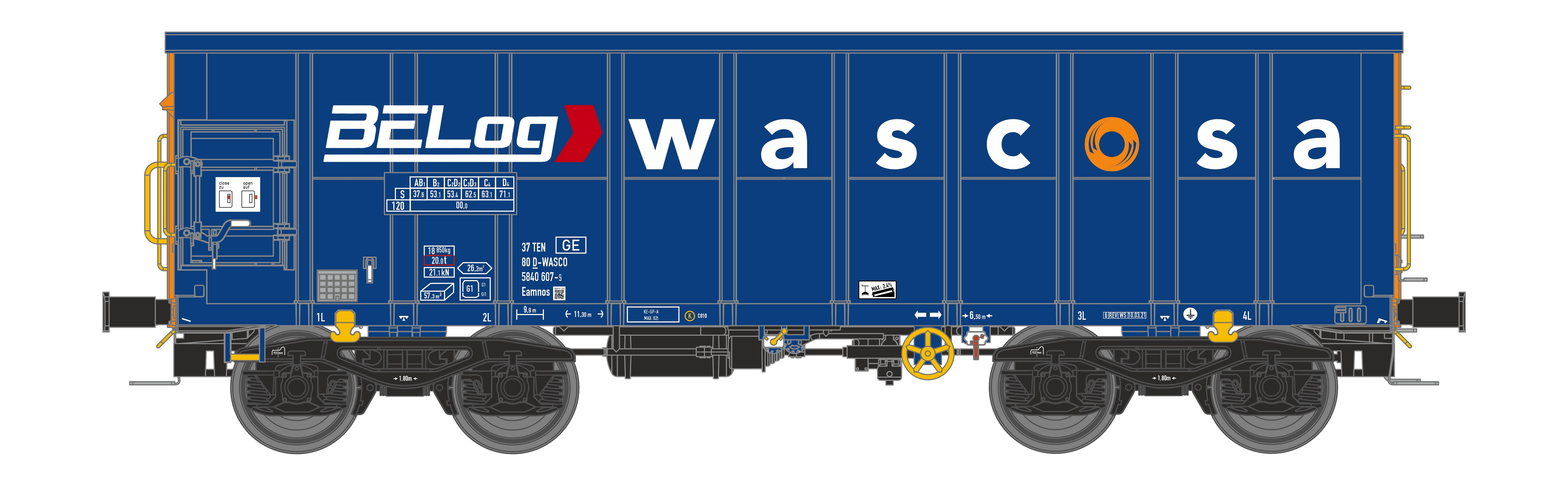541631 WASCOSA Off. Güterwg. Eamnos 11,3m Ep.6