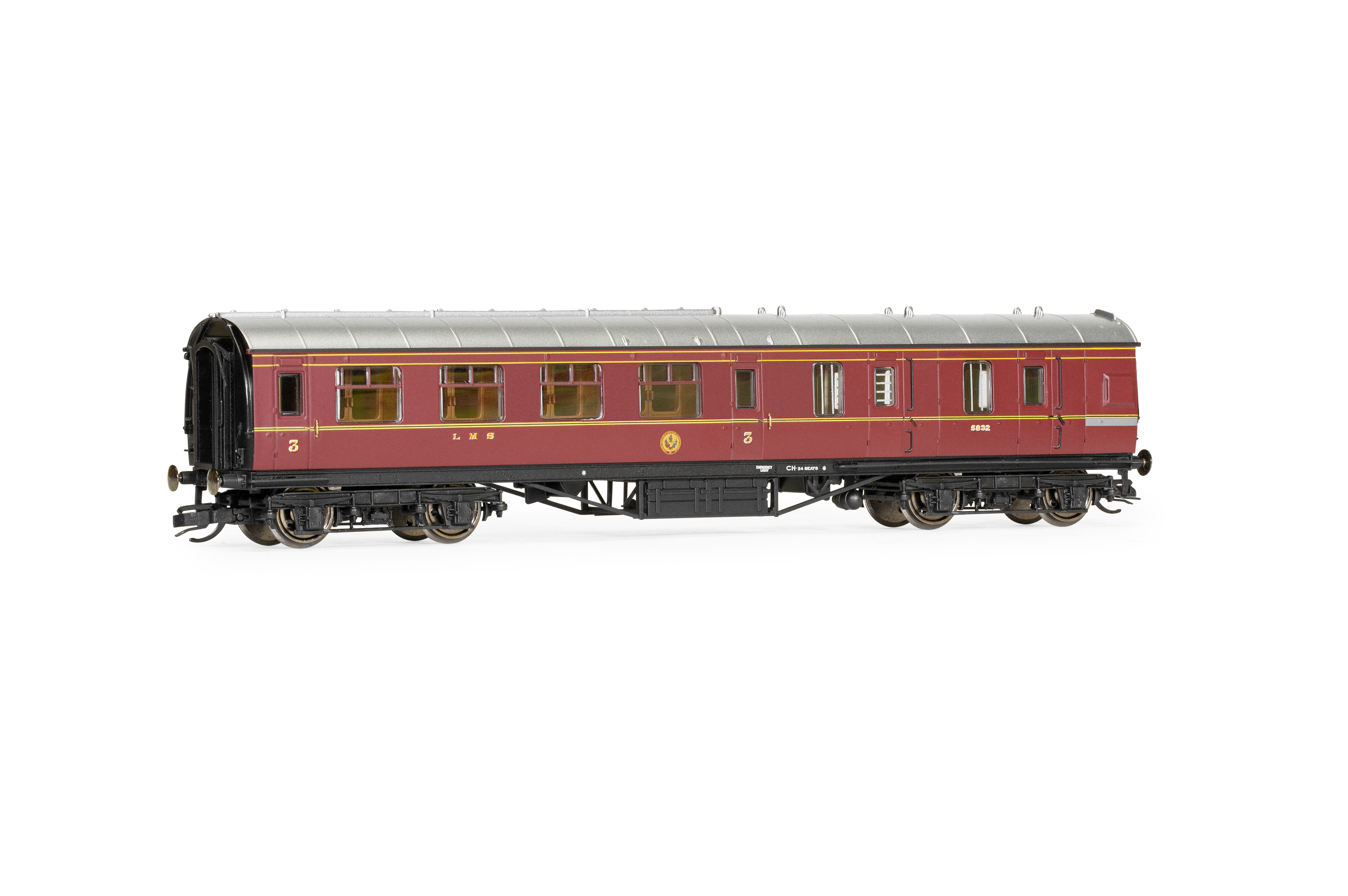 TT4009A LMS 57' Brake Third 5832 Era 3