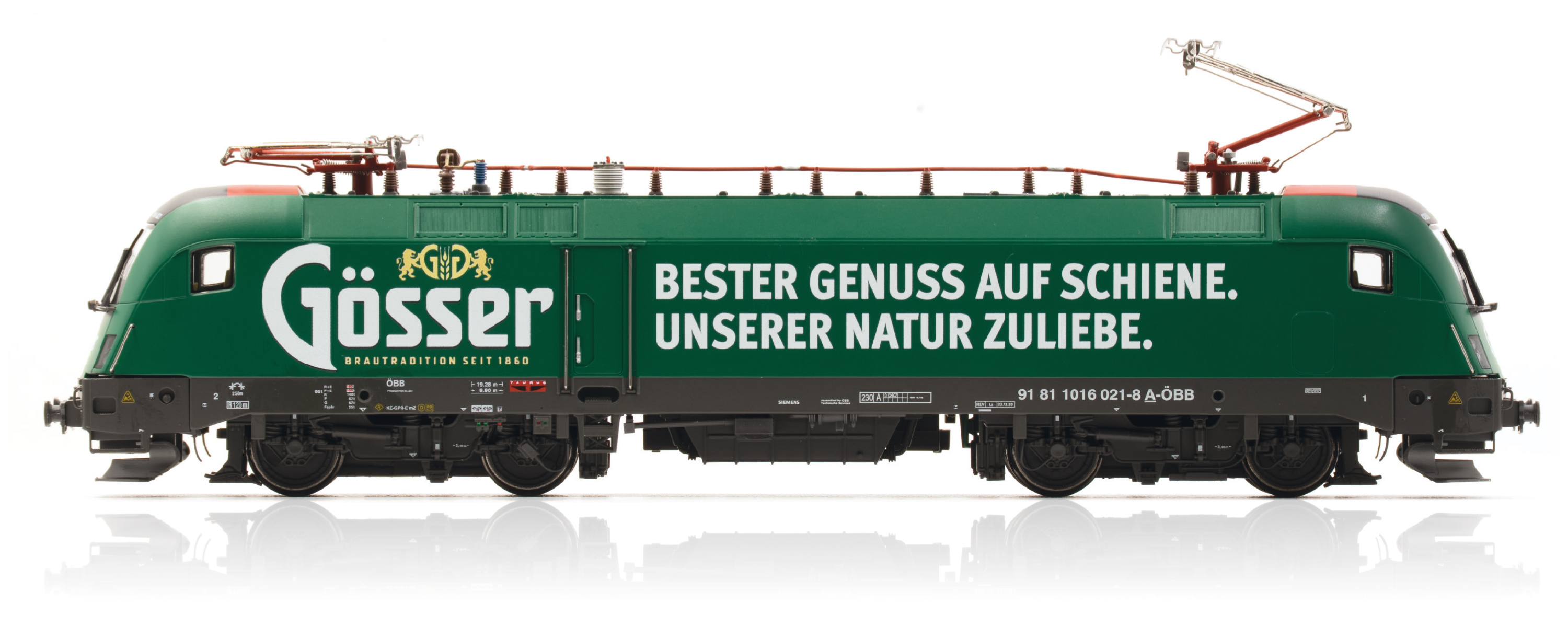 JC28700 ÖBB Gösser E-Lok Rh 1016 021 Ep.6