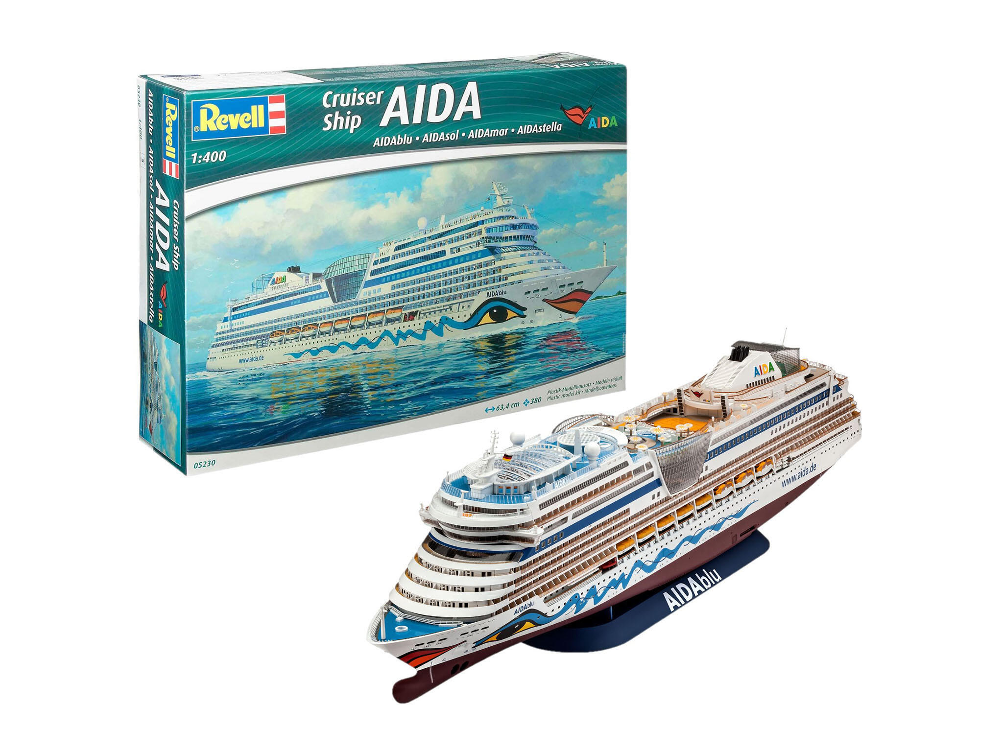 05230 Cruiser Ship AIDAblu, AIDAsol, AIDAmar