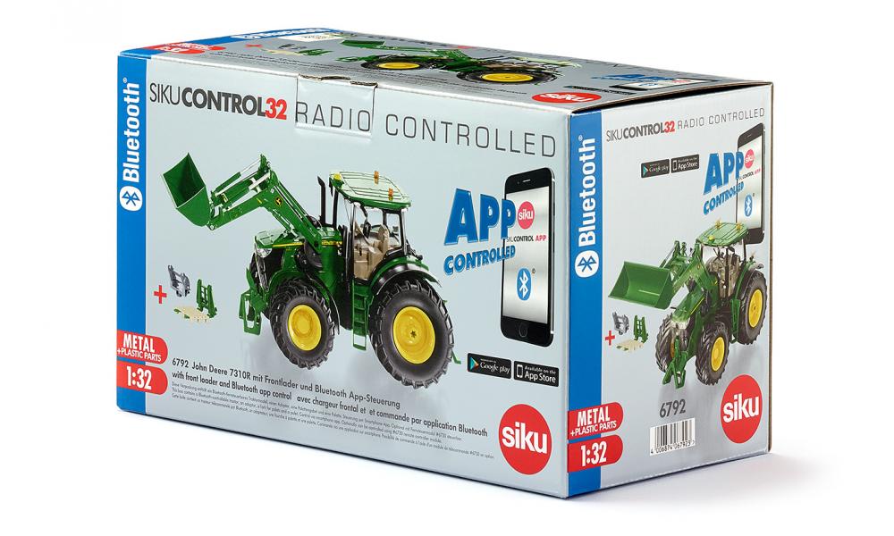 6792 John Deere 7310R mit Frontlader