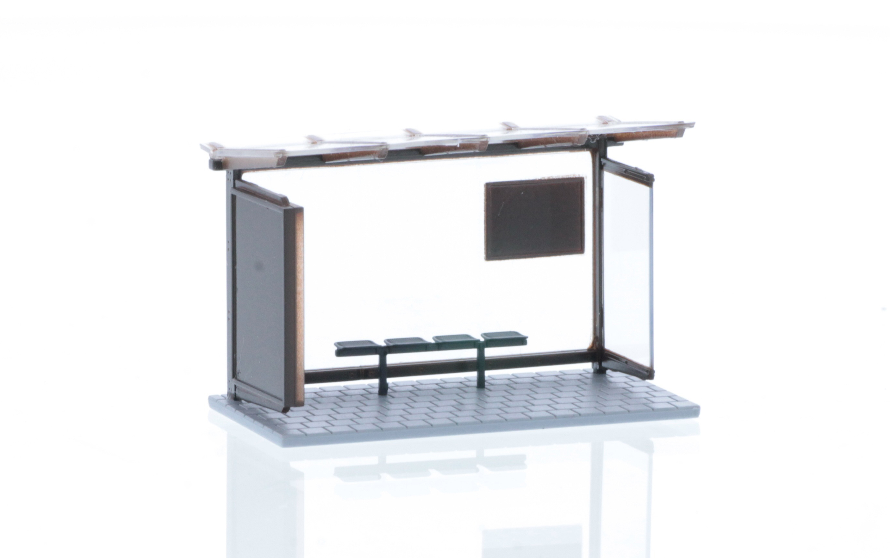 70320 Bushaltestelle braun