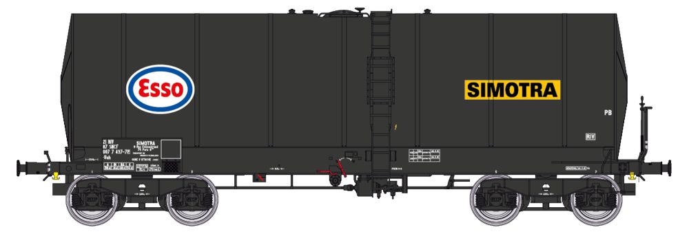 WB-654 SNCF Simotra Esso Kesselwagen Ep.4