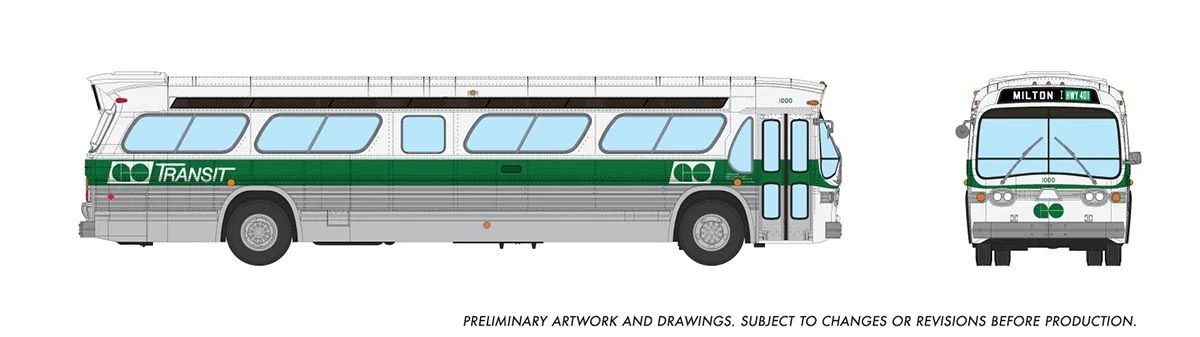 753106 New Look Bus (Deluxe) GO Transit #1000