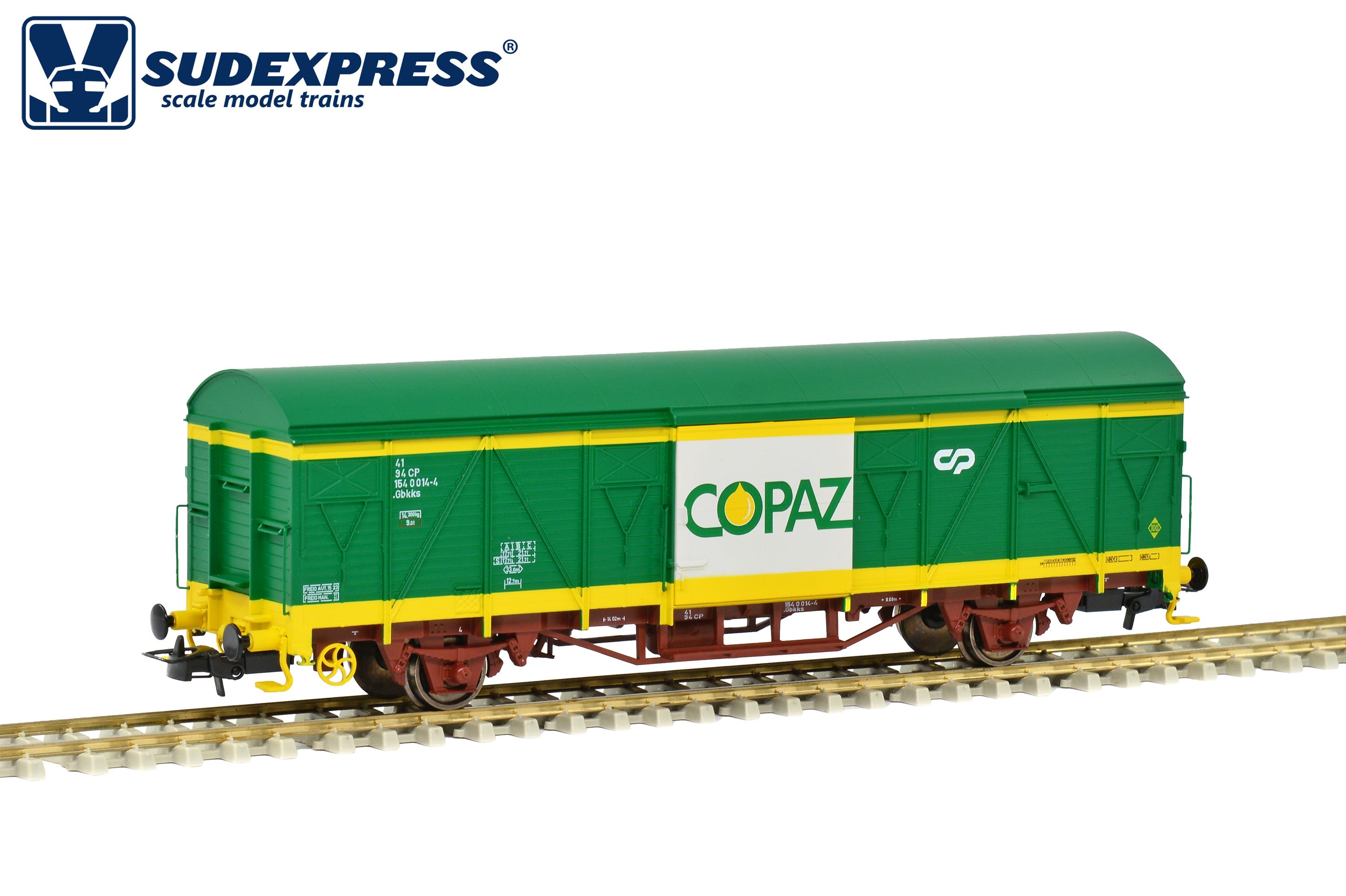Sudexpress S154014 CP gedeckter Güterwagen Gbkks Ep.4
