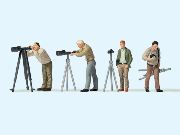 Preiser 10804 Fotografen mit Stativ