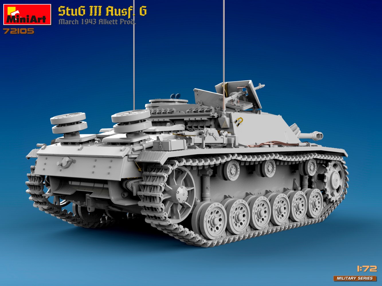 MiniArt 72105 StuG III Ausf. G March 1943 Prod.