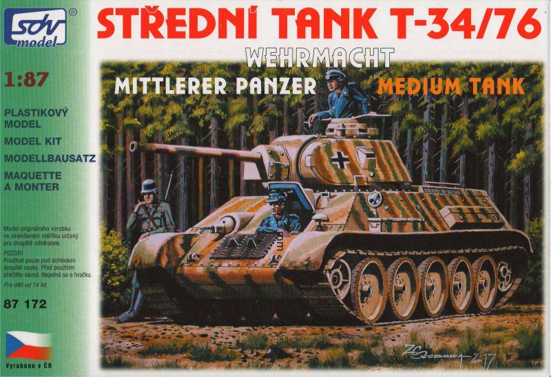 87172 T-34/76 Wehrmacht