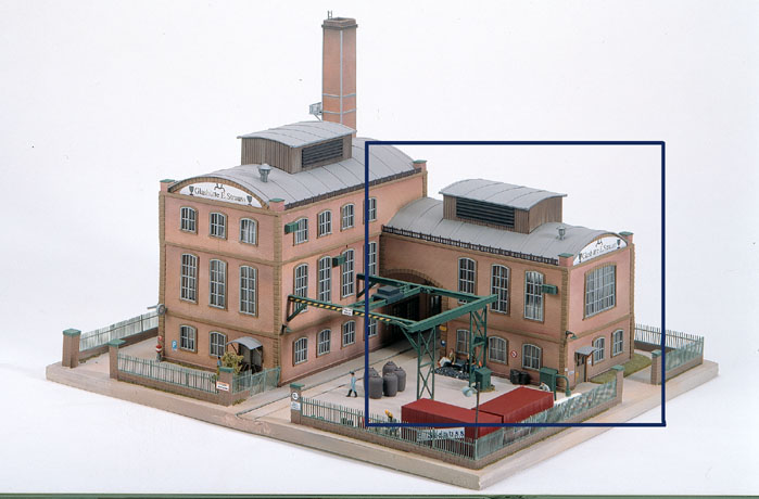 Piko 61117 Fabrik Nebengebäude