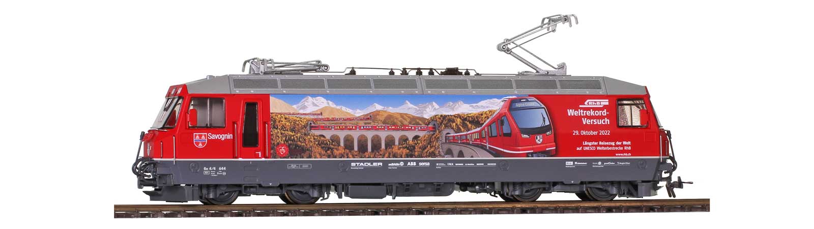 1559175 RhB E-Lok Ge 4/4 III 644 Weltrekord Ep.6