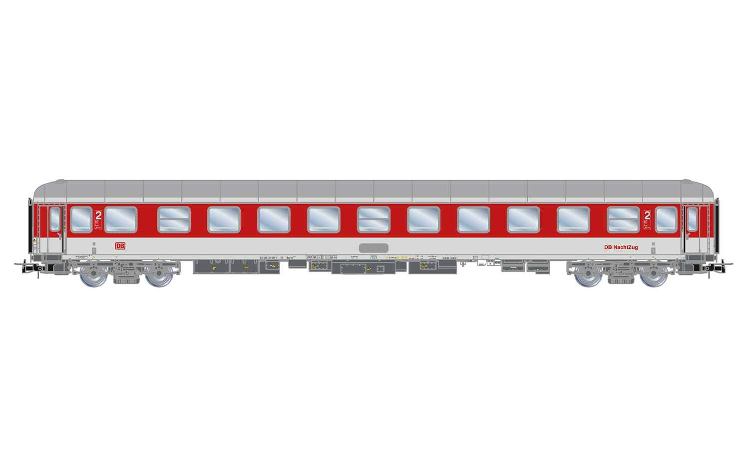 HR4416 DB Nachtzug Liegewagen-Set 2-tlg. Ep.5