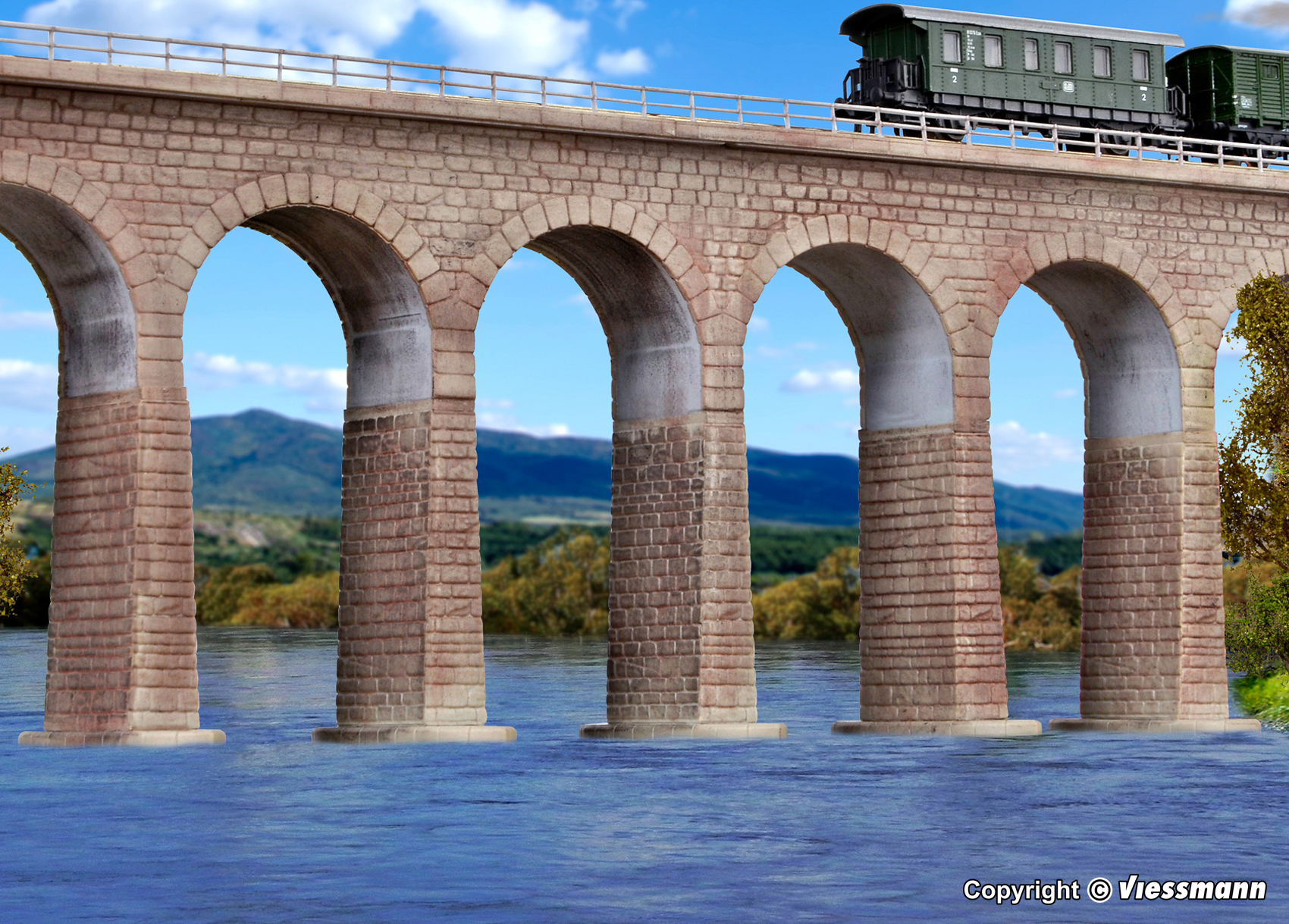 Kibri 37675 Viaduktpfeiler 6 St. N/Z