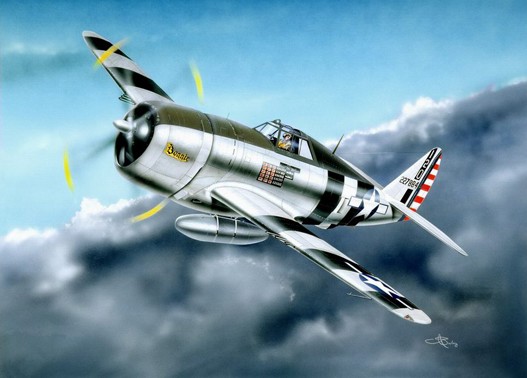 752262 P-47D Thunderbolt Razorback Fighter
