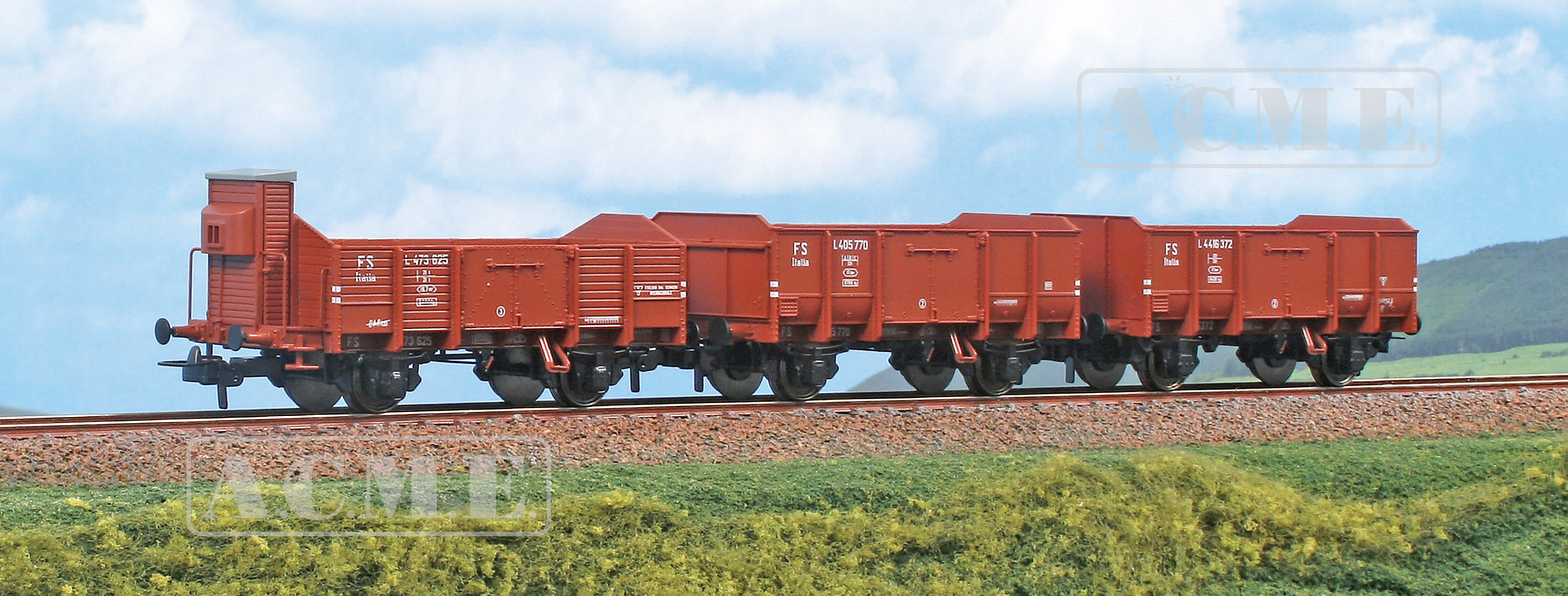 ACME 45184 FS Güterwagen-Set 3-tlg. Typ L Ep.3