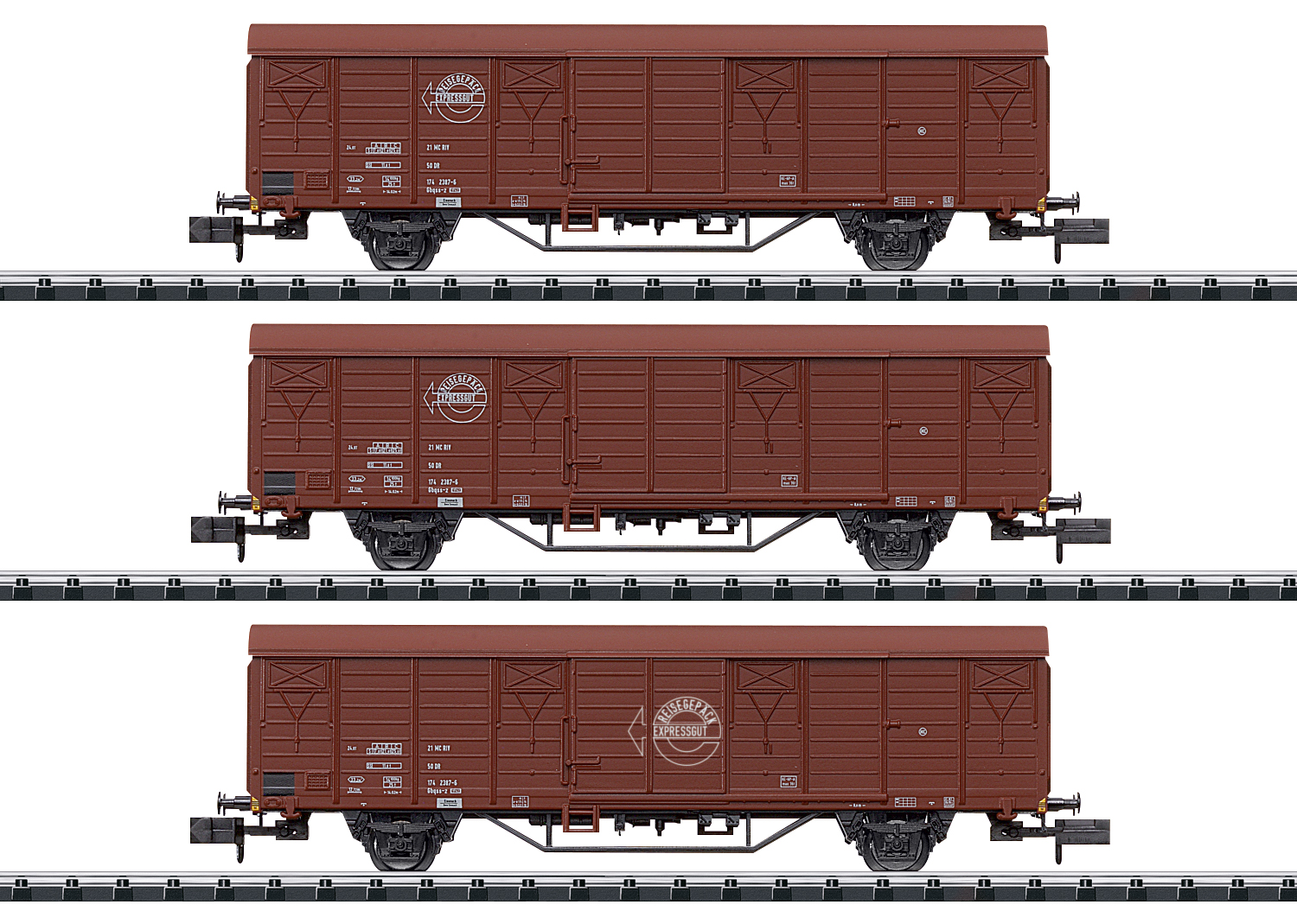 18902 DR Expressgut Güterwagen-Set  3-tlg Ep.4
