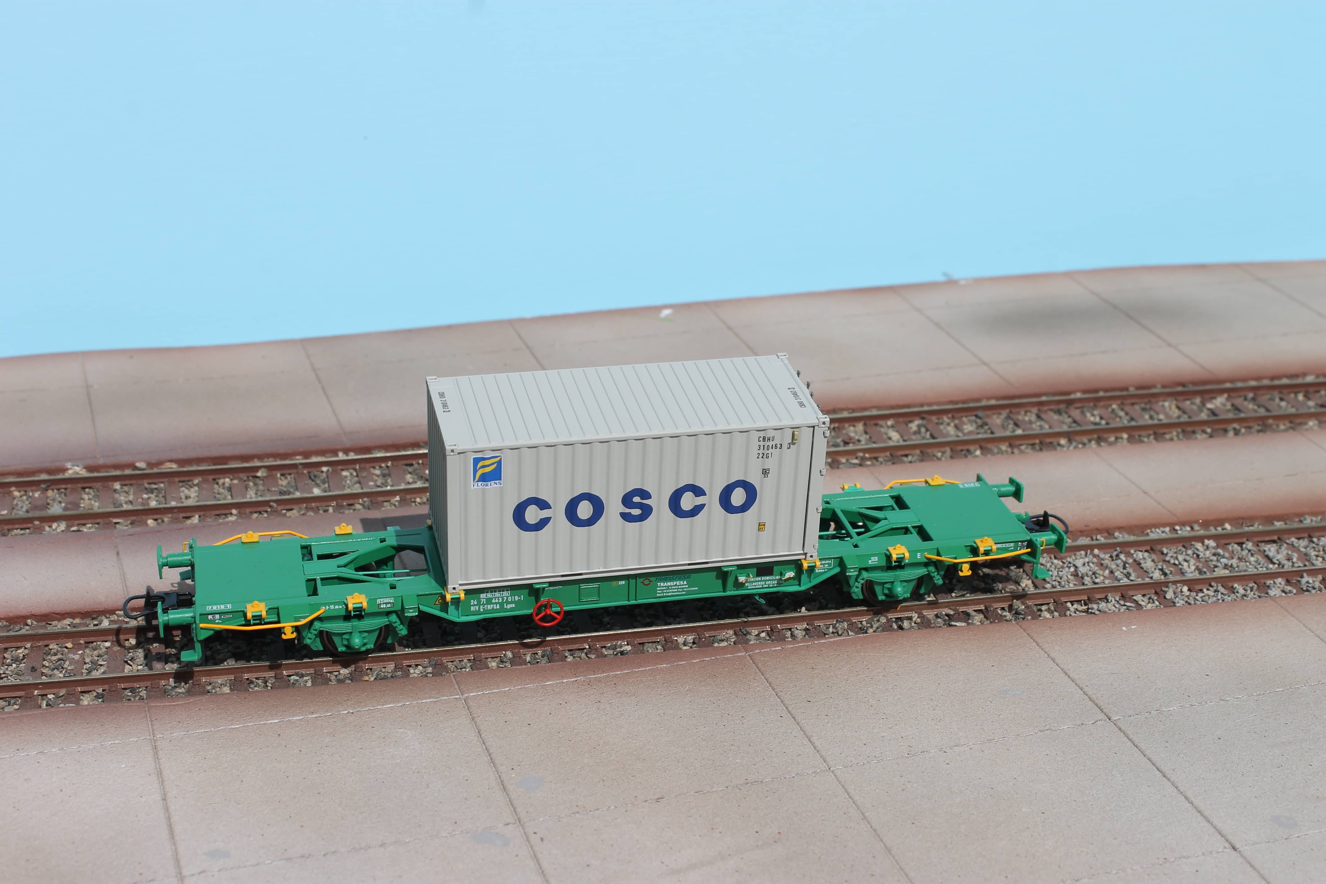 PT Trains PT100181 TRANSFESA Containertragwagen Lgnss Ep.6
