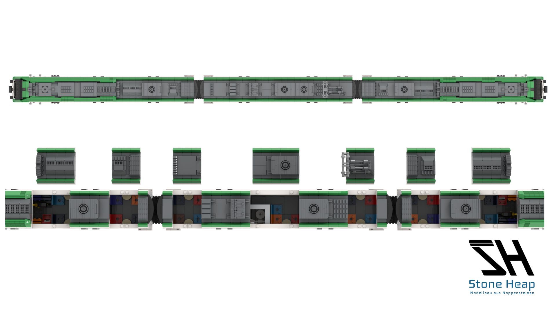 SH-3022 VRR S-Bahn Triebzug Stadler Flirt 3XL