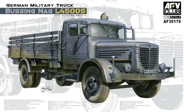 AF35170 Büssing NAG L4500 S Pritsche WH