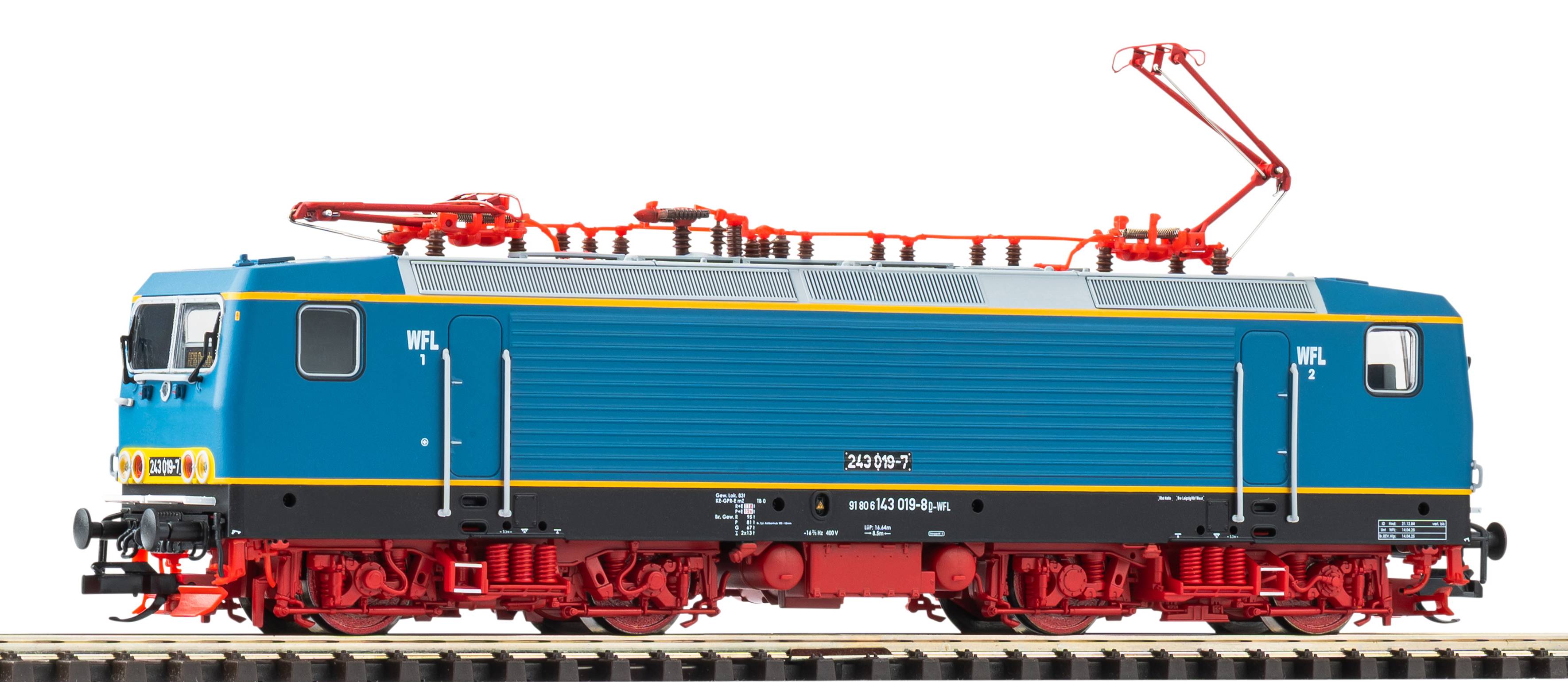 47498 WFL E-Lok BR 243 019 S-Bahn Leipzig Ep.6