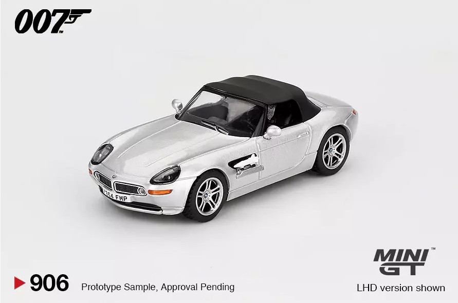 MGT00906-007G MiniGT: BMW Z8 - JAMES BOND - THE WORLD