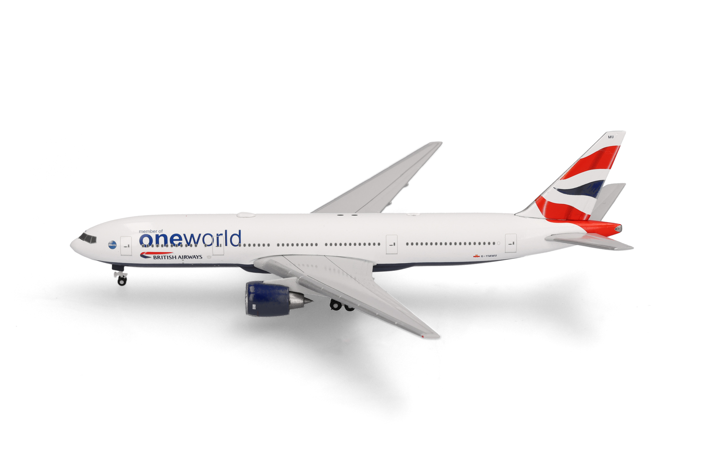 Herpa 539135 Boeing 777-200 British Airways G-YMMU