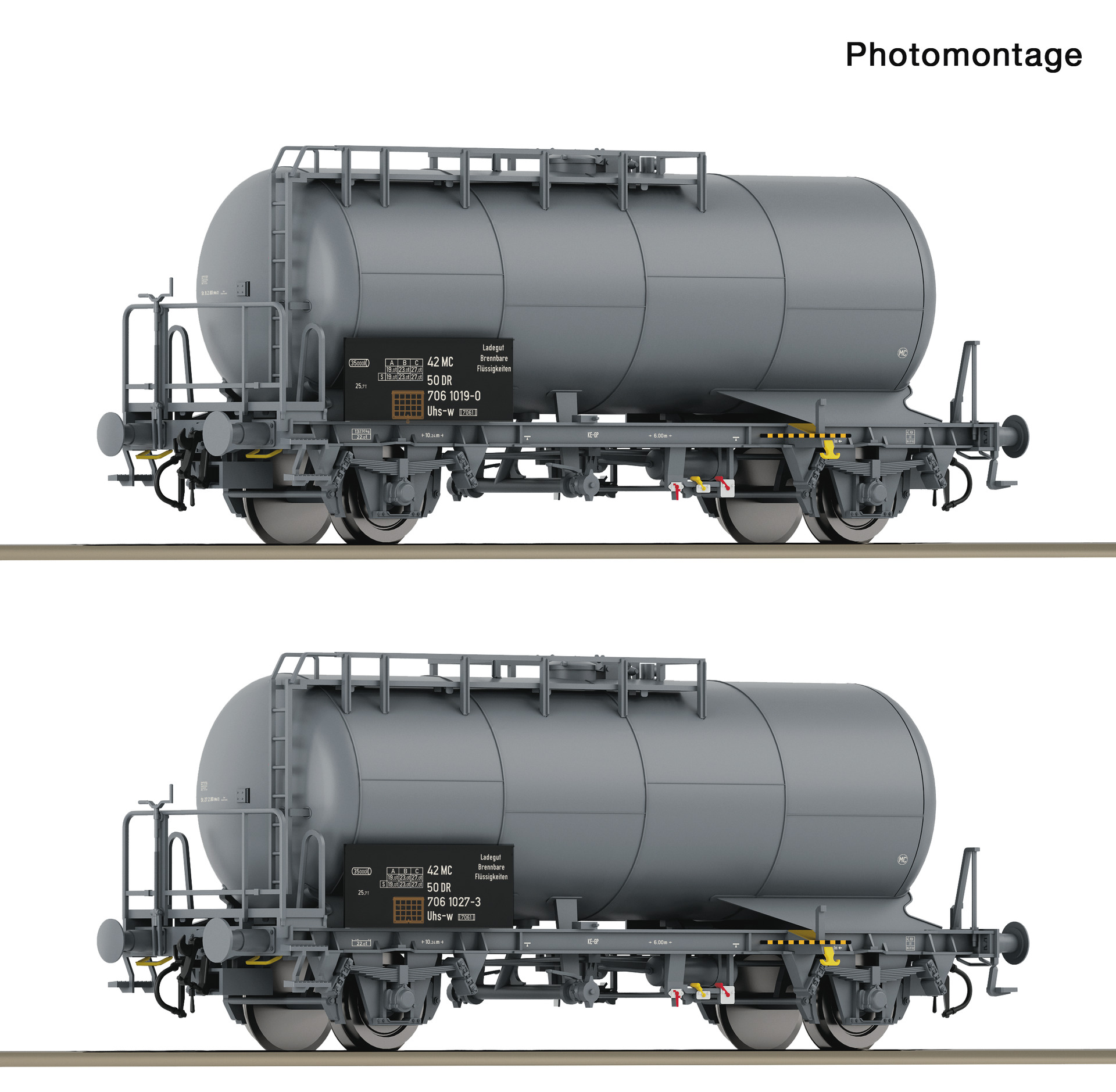6600422 DR Kesselwagen-Set Uhs-w Ep.4