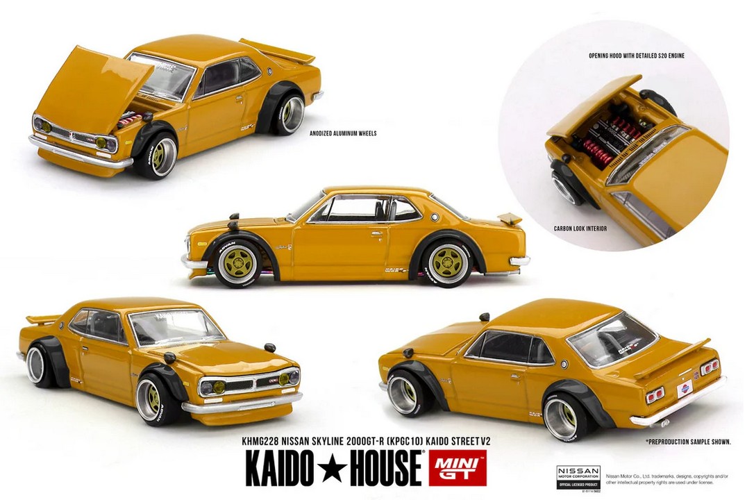 KHMG228 KaidoHouse: Nissan SKYLINE GT-R (KPGC10)