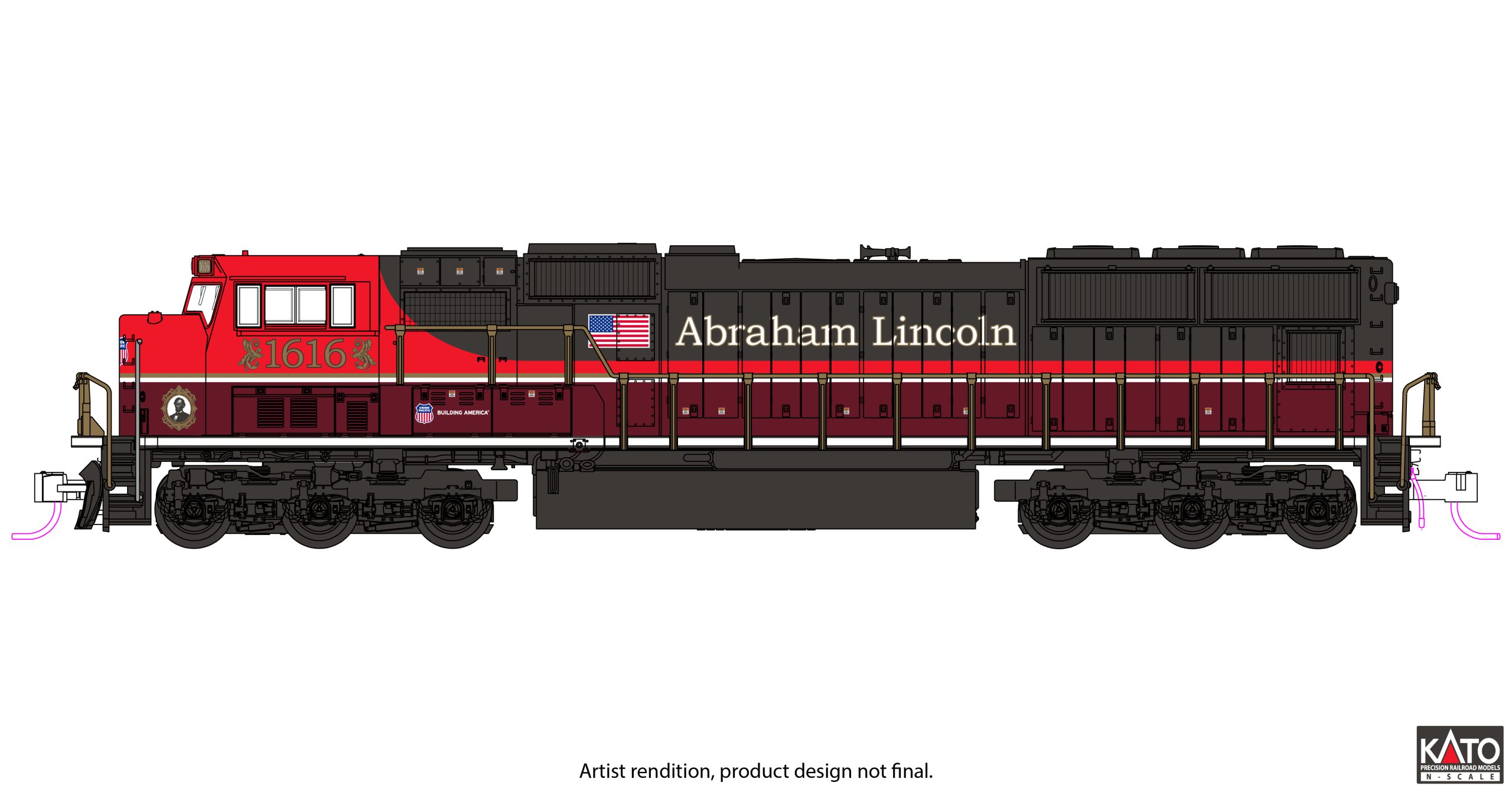 176-1616 UP Diesellok EMD SD70M Lincoln Ep.6