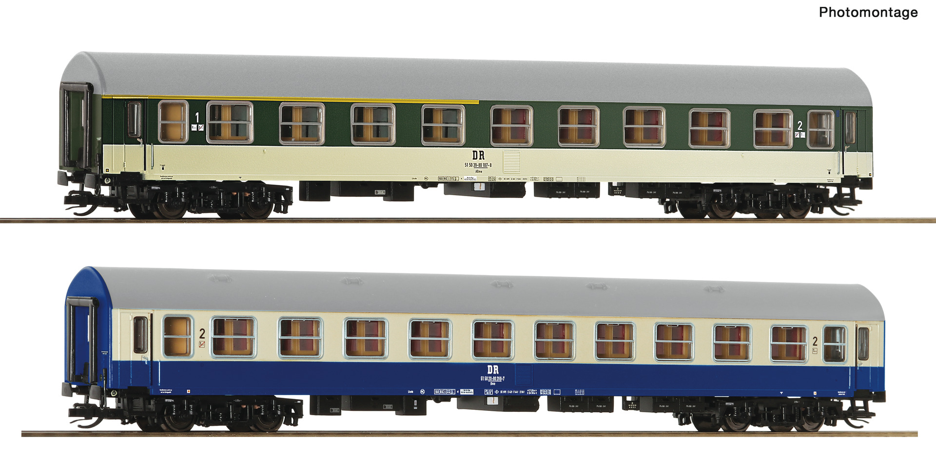 6280029 DR Reisezugwagen-Set 2-tlg Ep.4
