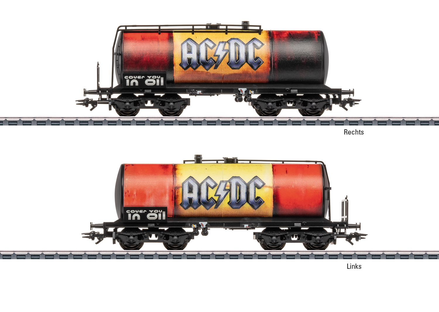 Märklin 46530 AC/DC Kesselwagen Cover you in Oil