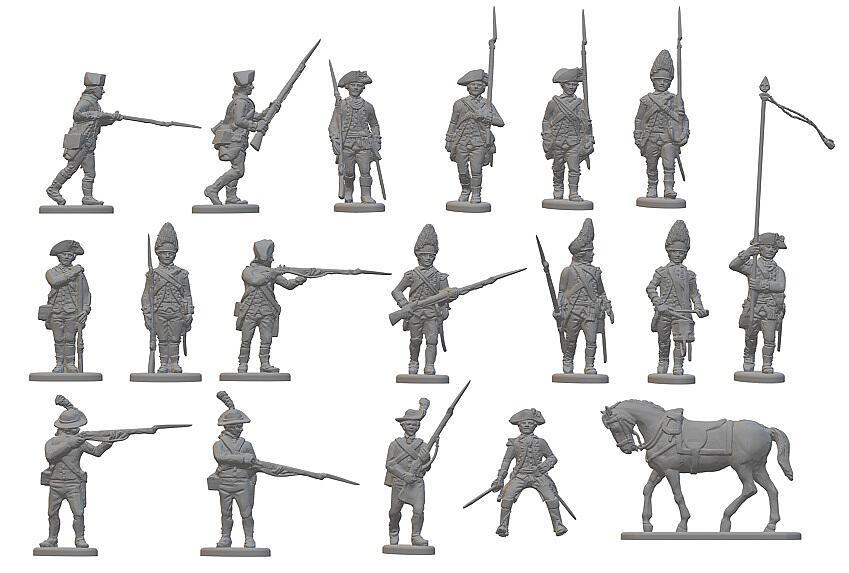 HäT - Hat Toy Soldiers 8343 AWI Britische Infanterie