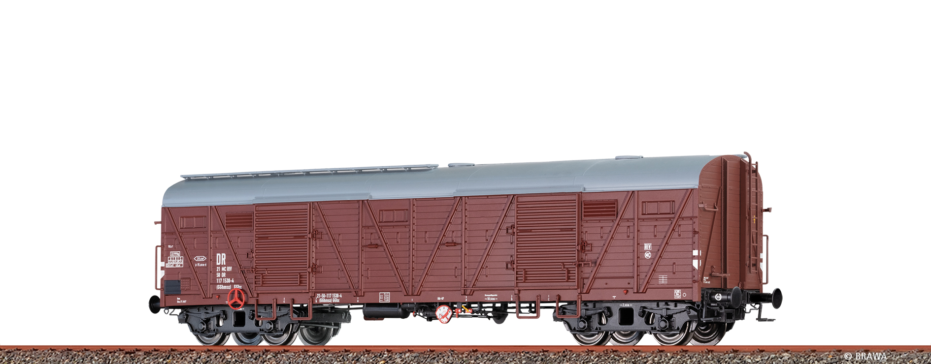 51267 DR gedeckter Güterwagen GGrhs Ep.3