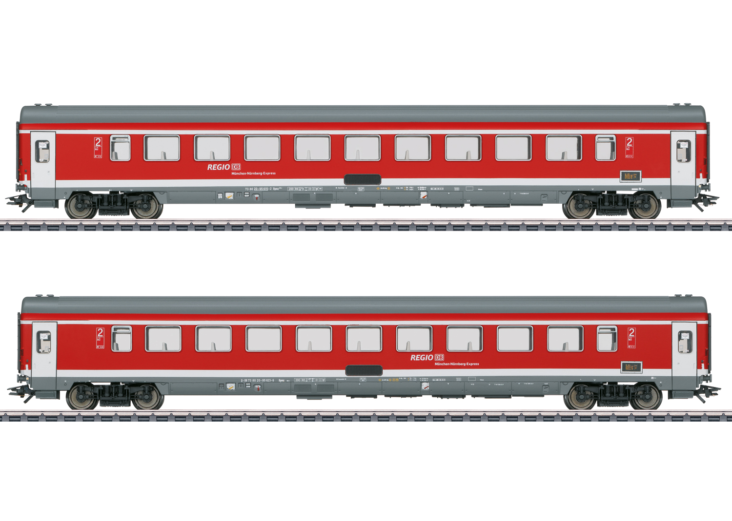 42989 DBAG Reisezugwagen-Set 2-tlg Ep.6