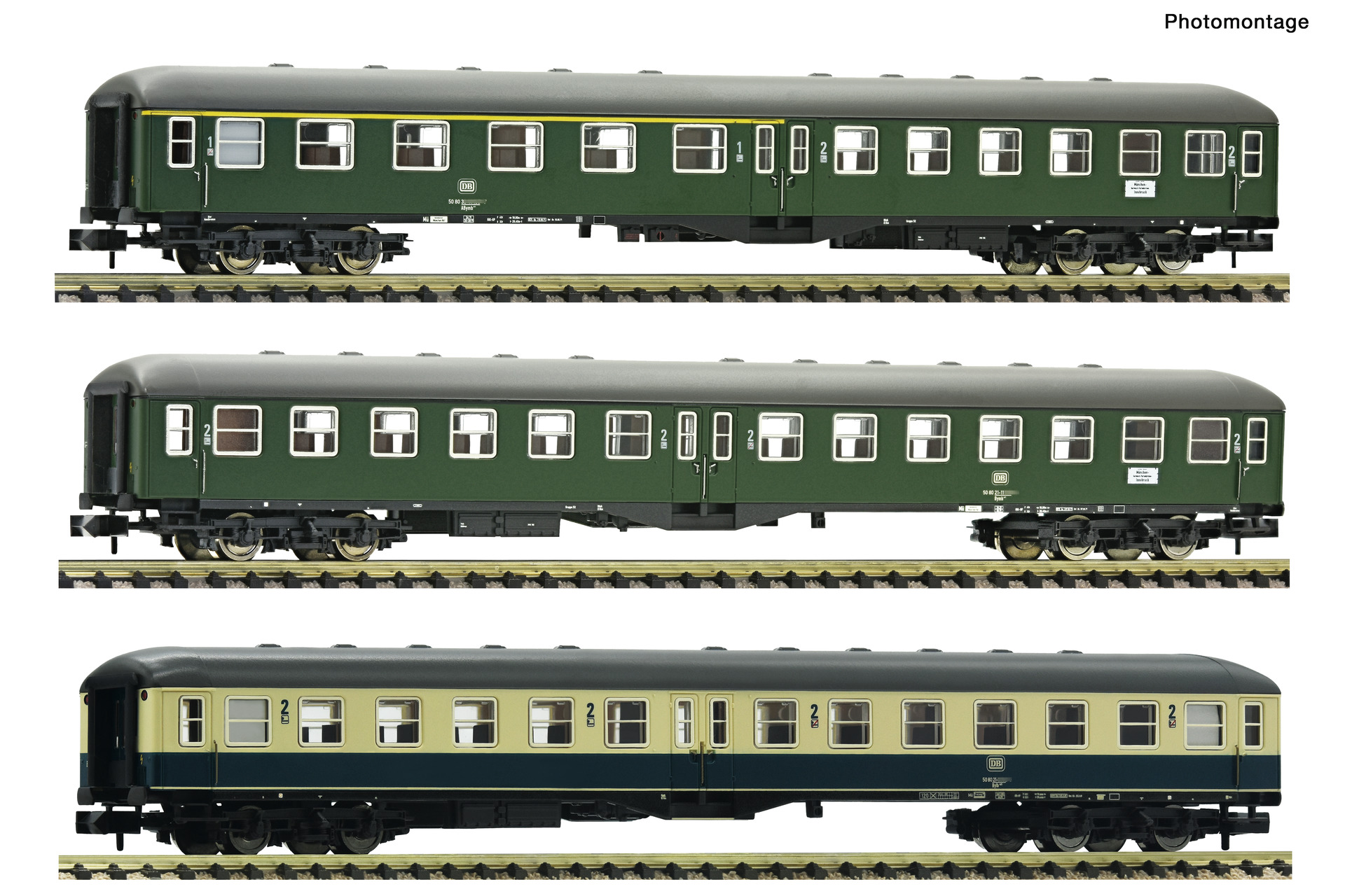 6260131 DB Personenwagen-Set 3-tlg. E 2873 Ep.4
