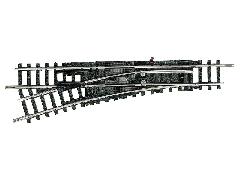14954 Weiche links 15° Handbetrieb