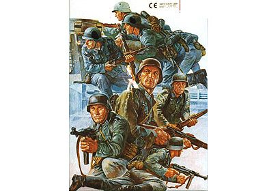 35061 Panzer Grenadiere 8Figuren