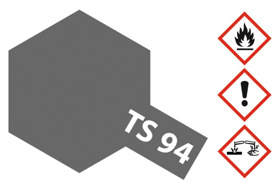 85094 TS94 - Spray Met. Grau glänzend 100ml
