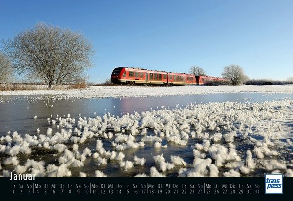 Transpress 71794 Faszination Eisenbahn Kalender 2027